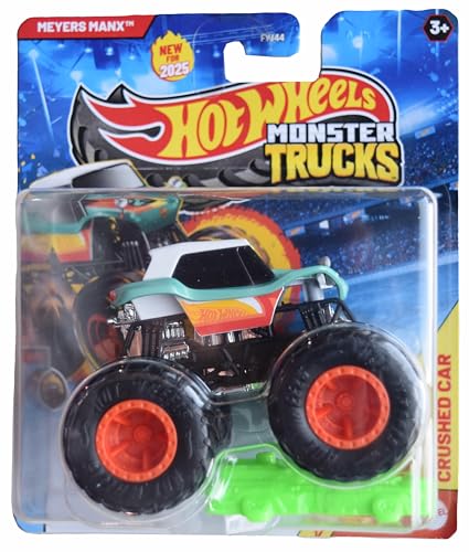 Hot Wheels Monster Trucks Meyers Manx, Crash Legends 2/5 inkl. Crushed Car Hot Wheels Monster Trucks Meyers Manx, Crash Legends 2/5 inkl. Crushed Car von Hot Wheels Monster Trucks