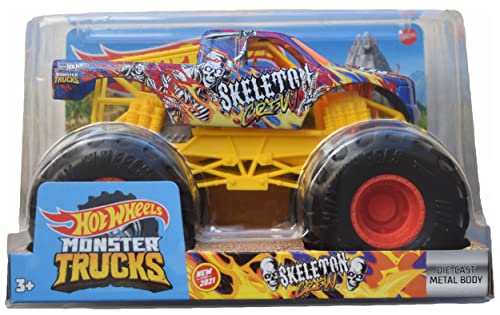Hot Wheels Monster Trucks Skeleton Crew - Maßstab 1:24 von Hot Wheels Monster Trucks