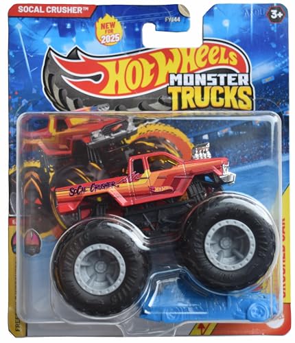 Hot Wheels Monster Trucks SoCal Crusher, Freestyle Wreckers 6/12 inkl. Crushed Car Hot Wheels Monster Trucks SoCal Crusher, Freestyle Wreckers 6/12 inkl. Crushed Car von Hot Wheels Monster Trucks