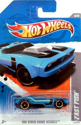 2011 Hot Wheels FAST FISH HW Video Game Heroes 6 of 22 #228 blue by Hot Wheels 2011 Hot Wheels FAST FISH HW Video Game Heroes 6 of 22 #228 blue by Hot Wheels von Hot Wheels