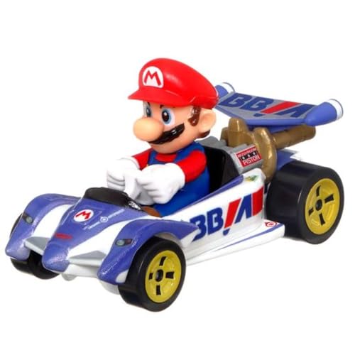 Modell DieCast KART MARIO Circuit Special von Super Mario Kart, Maßstab 1:64, Länge 5 cm Modell DieCast KART MARIO Circuit Special von Super Mario Kart, Maßstab 1:64, Länge 5 cm von Hot Wheels
