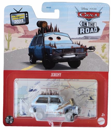Disney Pixar Cars Jeremy, 2023 On The Road von Hot Wheels