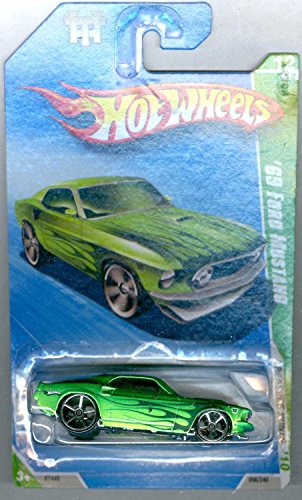 HOT WHEELS 2010 TREASURE HUNT 12/12 GREEN '69 FORD MUSTANG von Hot Wheels