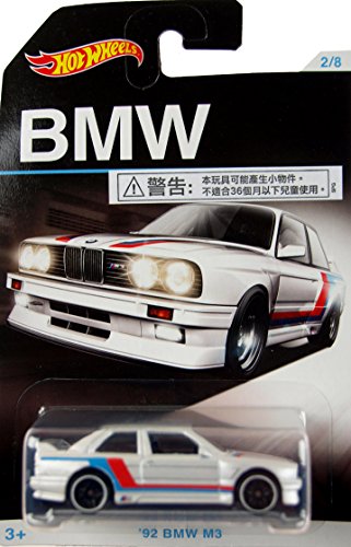 HOT WHEELS EXCLUSIVE BMW SERIES WHITE '92 BMW M3 2/8 by Hot Wheels von Hot Wheels