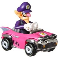 HOT WHEELS GBG25 GJH54 Mario Kart Replica 1:64 Die-Cast Waluigi Badwagon HOT WHEELS GBG25 GJH54 Mario Kart Replica 1:64 Die-Cast Waluigi Badwagon von Hot Wheels