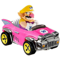 HOT WHEELS GBG25 GRN22 Mario Kart Replica 1:64 Die-Cast Wario Badwagon HOT WHEELS GBG25 GRN22 Mario Kart Replica 1:64 Die-Cast Wario Badwagon von Hot Wheels