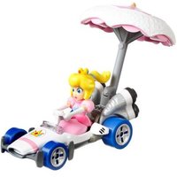HOT WHEELS GVD30 GVD36 Mario Kart Princess Peach B-Dasher Peach Parasol HOT WHEELS GVD30 GVD36 Mario Kart Princess Peach B-Dasher Peach Parasol von Hot Wheels