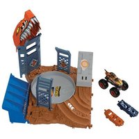 HOT WHEELS HNB93 Hot Wheels Monster Trucks Arena Smashers Tigerhai Schleuder-Challenge HOT WHEELS HNB93 Hot Wheels Monster Trucks Arena Smashers Tigerhai Schleuder-Challenge von Hot Wheels