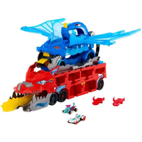 HOT WHEELS JBM72 Hot Wheels City Ultimativer 2-in-1 Drachen Transporter von Hot Wheels