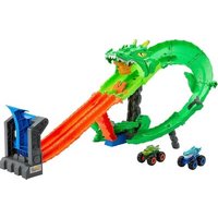 HOT WHEELS JFR06 Monster Trucks Sharks vs. Dinos Dragon Destruction von Hot Wheels