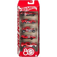HOT WHEELS JGK08 Mattel 80th Anniversary 5-er Pack von Hot Wheels