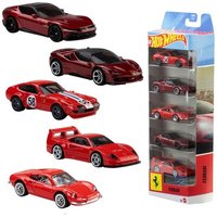 HOT WHEELS JLN12 1:64 Ferrari 5er-Pack HOT WHEELS JLN12 1:64 Ferrari 5er-Pack von Hot Wheels