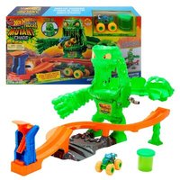 HOT WHEELS JMK90 Monster Trucks 1:64 Mutant Chaos Ooze Monster Playset HOT WHEELS JMK90 Monster Trucks 1:64 Mutant Chaos Ooze Monster Playset von Hot Wheels