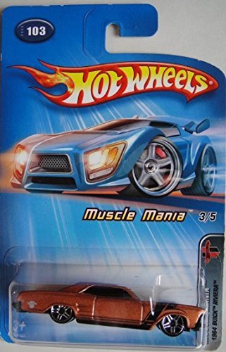 HOT WHEELS MUSCLE MANIA 3/5 1964 Buick Riviera #103 HOT WHEELS MUSCLE MANIA 3/5 1964 Buick Riviera #103 von Hot Wheels