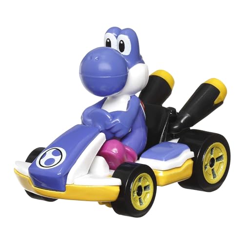 HOT WHEELS - Mario Kart Blue Yoshi e Veículo GRN23 HOT WHEELS - Mario Kart Blue Yoshi e Veículo GRN23 von Hot Wheels