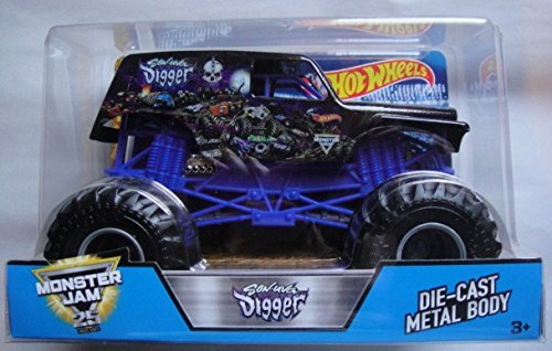 HOT WHEELS Monster Jam 1:24 25th Years Son UVA Digger HOT WHEELS Monster Jam 1:24 25th Years Son UVA Digger von Hot Wheels