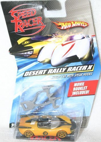 Hot Wheels Speed Racer Desert Rally Racer X (Street Auto mit Speer Haken) 1:64 Kind ab 3 Jahren von Hot Wheels