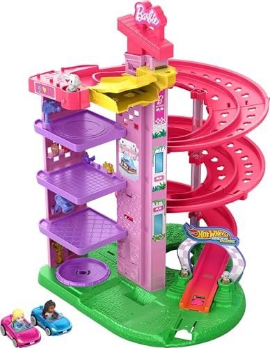 Hot Wheels® Racerverse Barbie Spielset, 4Y+, JDD65 von Hot Wheels