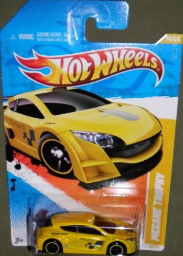 Hot Wheels, 2011 New Models, 16/50, Megane Trophy, 1:64 Scale, Color Yellow von Hot Wheels