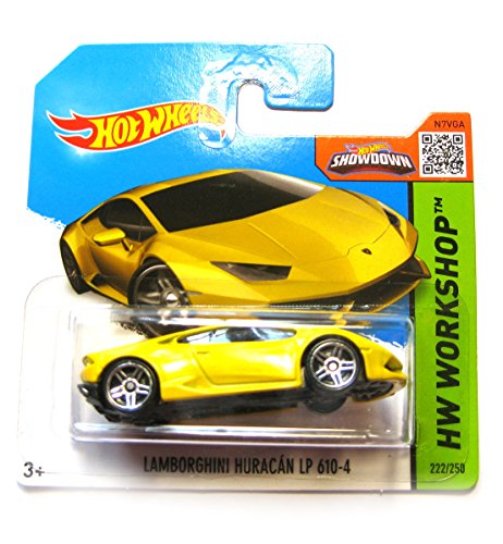 Hot Wheels, 2015 HW Workshop, Lamborghini Huracan LP 610-4 [Yellow] 222/250 by Hot Wheels von Hot Wheels
