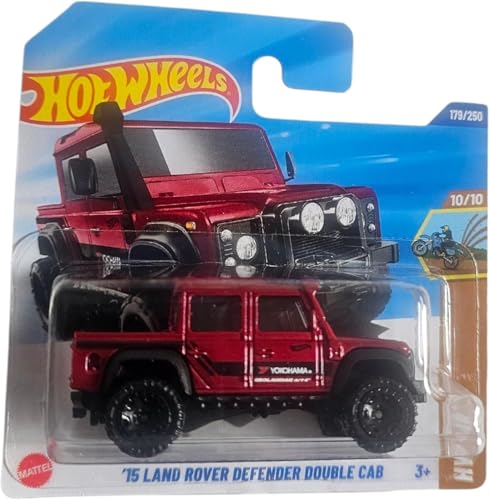 Hot Wheels - ´15 Landrover Defender Double Cab - HW Dirt 10/10 - JBB06 - Short Card - Yokohama - Mattel 20255-1:64 Hot Wheels - ´15 Landrover Defender Double Cab - HW Dirt 10/10 - JBB06 - Short Card - Yokohama - Mattel 20255-1:64 von Hot Wheels