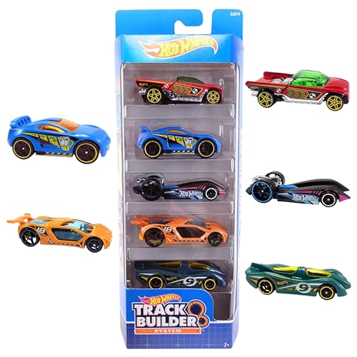 Hot Wheels 1806 - Geschenkset, je 5 Fahrzeuge, zufällige Autos/Fahrzeugmodelle, 5er Pack Hot Wheels 1806 - Geschenkset, je 5 Fahrzeuge, zufällige Autos/Fahrzeugmodelle, 5er Pack von Hot Wheels