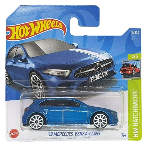 Hot Wheels - ´19 Mercedes-Benz A-Class - HW Hatchpacks 2/5 - HCV27 - Short Card - blau - Mattel 2022 Hot Wheels - ´19 Mercedes-Benz A-Class - HW Hatchpacks 2/5 - HCV27 - Short Card - blau - Mattel 2022 von Hot Wheels