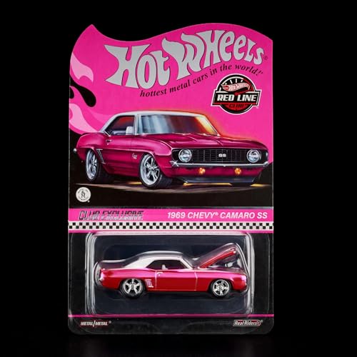 Hot Wheels 1969 Chevy Camaro SS Pink Collectors RLC 2024 LA Convention von Hot Wheels