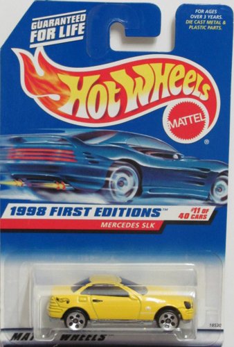 Hot Wheels 1998 First Editions 11/40 Mercedes SLK Malaysia Base von Hot Wheels