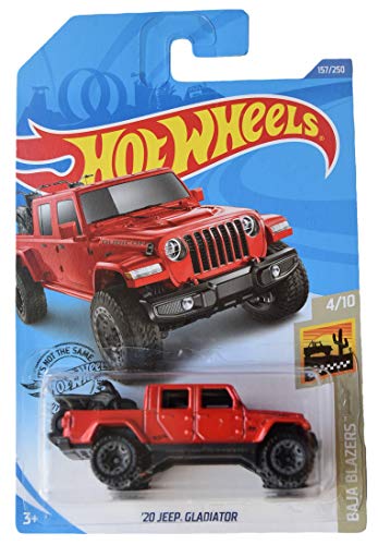Hot Wheels 20 Gladiator 157/250, rot - 1:64 Scale Diecast Metal Car - Auto - Kinder Hot Wheels 20 Gladiator 157/250, rot - 1:64 Scale Diecast Metal Car - Auto - Kinder von Hot Wheels