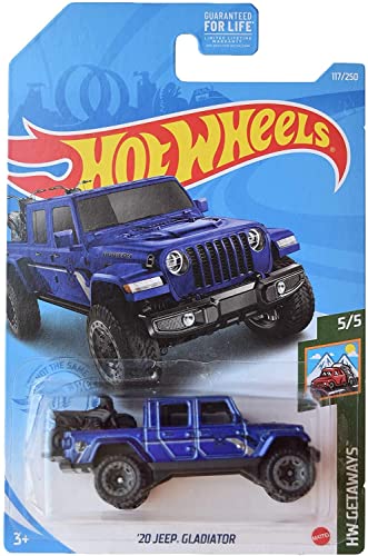 Hot Wheels 20 Jeeps Gladiator, Blau, 117/250 Getaways 5/5 Hot Wheels 20 Jeeps Gladiator, Blau, 117/250 Getaways 5/5 von Hot Wheels
