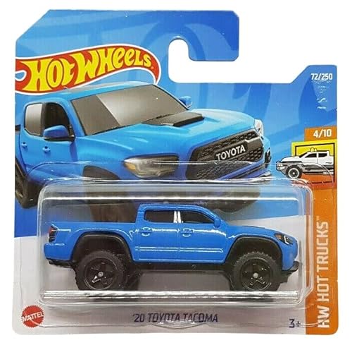 Hot Wheels - ´20 Toyota Tacoma - HW Hot Trucks 4/10 - HCT18 - Short Card - blau - Mattel 2022 von Hot Wheels