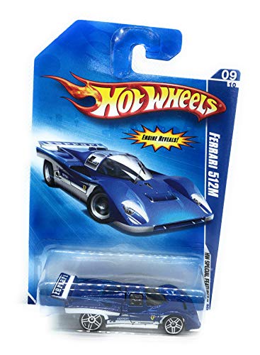 Hot Wheels 2009 HW Special Features Blue Ferrari 512M von Hot Wheels