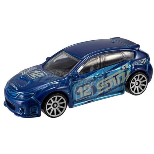 Hot Wheels 2012 New Models #33 / 50 # 033 Subaru WRX STI Blue by Hot Wheels von Hot Wheels