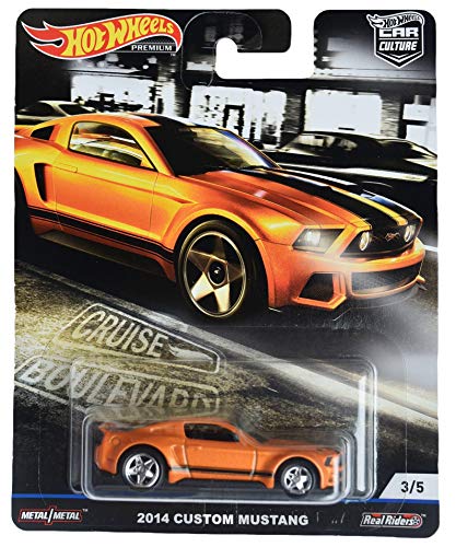 Hot Wheels 2014 Ford Mustang Custom Cruise Boulevard Car Culture 1:64 FYN83 FPY86 von Hot Wheels