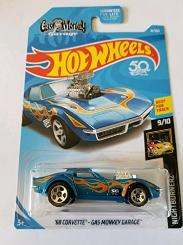 Hot Wheels 2018 50th Anniversary Nightburnerz Gas Monkey Garage 41/365, Blue Hot Wheels 2018 50th Anniversary Nightburnerz Gas Monkey Garage 41/365, Blue von Hot Wheels