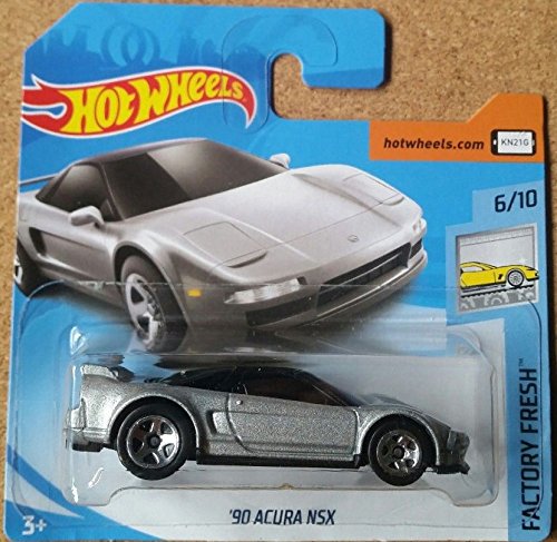 Hot Wheels 2018 '90 Acura NSX Silver 6/10 Factory Fresh 4/365 (Short Card) von Hot Wheels
