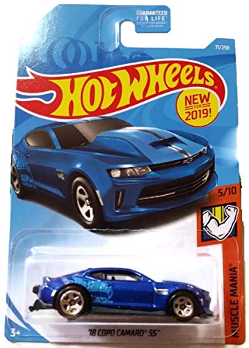 Hot Wheels 2019 Muscle Mania 5/10 - Blue '18 Copo Carmo SS #71/250 on U.S. Card Hot Wheels 2019 Muscle Mania 5/10 - Blue '18 Copo Carmo SS #71/250 on U.S. Card von Hot Wheels