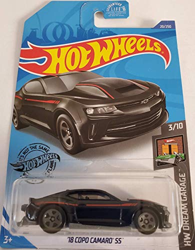 Hot Wheels 2020 Hw Dream Garage '18 Copo Camaro SS, Black 20/250 von Mattel