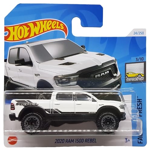 Hot Wheels - 2020 RAM 1500 Rebel - Factory Fresh 3/10 - HTC52 - Short Card - Pickup Truck - Weiss - Mattel 2024 Hot Wheels - 2020 RAM 1500 Rebel - Factory Fresh 3/10 - HTC52 - Short Card - Pickup Truck - Weiss - Mattel 2024 von Hot Wheels
