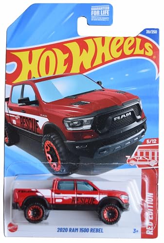 Hot Wheels 2020 Ram 1500 Rebel, Red Edition 5/12 [Rot] 39/250 von Hot Wheels
