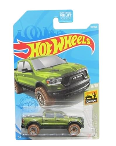 Hot Wheels 2020 Ram 1500 Rebel Green Baja Blazers, Maßstab 1:64, Druckguss-Truck Hot Wheels 2020 Ram 1500 Rebel Green Baja Blazers, Maßstab 1:64, Druckguss-Truck von Hot Wheels