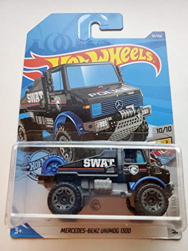 Hot Wheels 2020 Treasure Hunt Hw Metro Mercedes-Benz Unimog 1300, 33/250 Black Hot Wheels 2020 Treasure Hunt Hw Metro Mercedes-Benz Unimog 1300, 33/250 Black von Hot Wheels