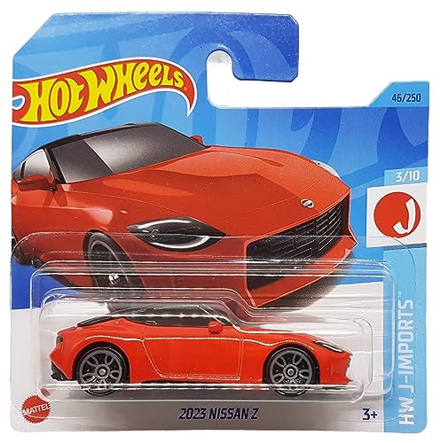Hot Wheels - 2023 Nissan Z - HW J-Imports 3/10 - HKK64 - Short Card - rot - Mattel 2023 Hot Wheels - 2023 Nissan Z - HW J-Imports 3/10 - HKK64 - Short Card - rot - Mattel 2023 von Hot Wheels