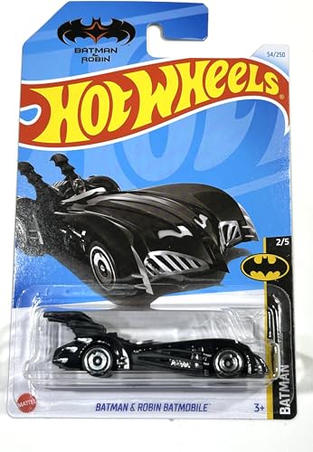 Hot Wheels 2024 - Batman & Robin Batmobil - Schwarz - Batman 2/5 Hot Wheels 2024 - Batman & Robin Batmobil - Schwarz - Batman 2/5 von Hot Wheels