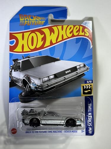 Hot Wheels 2024 - Zurück in die Zukunft Zeitmaschine - Hover-Modus - HW-Bildschirmzeit - 5/10 von Hot Wheels