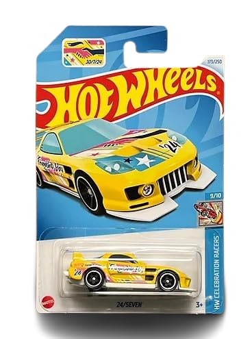 Hot Wheels 24/Seven (Gelb) HW Celebration Racers Druckguss-Auto von Hot Wheels