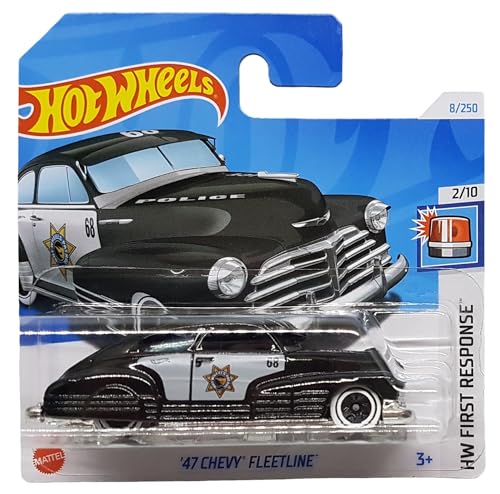 Hot Wheels - ´47 Chevy Fleetline - HW First Respnse 2/10 - HTF15 - Short Card - Police Car - Mattel 2024 von Hot Wheels