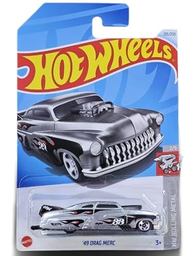 Hot Wheels 49 Drag MERC Maßstab 1/5, silber von Hot Wheels