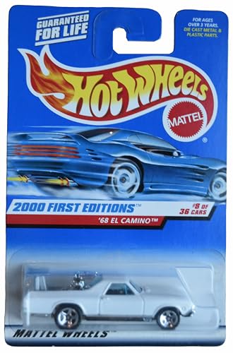 Hot Wheels '68 El Camino, 2000 First Editions 8/36 [Weiß] von Hot Wheels